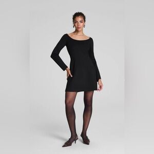 NWOT SPANX Ponte Long Sleeve Mini Dress M